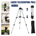 Adjustable Height Aluminum Tripod Stand 1.5M For Laser Level With Storage Bag