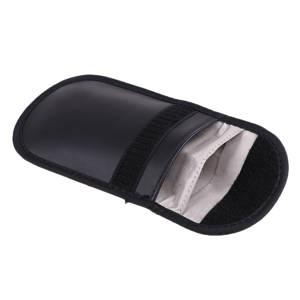 Keyless Entry Car Key Fob Signal Blocker Guard Protector Faraday Bag Pouch Black