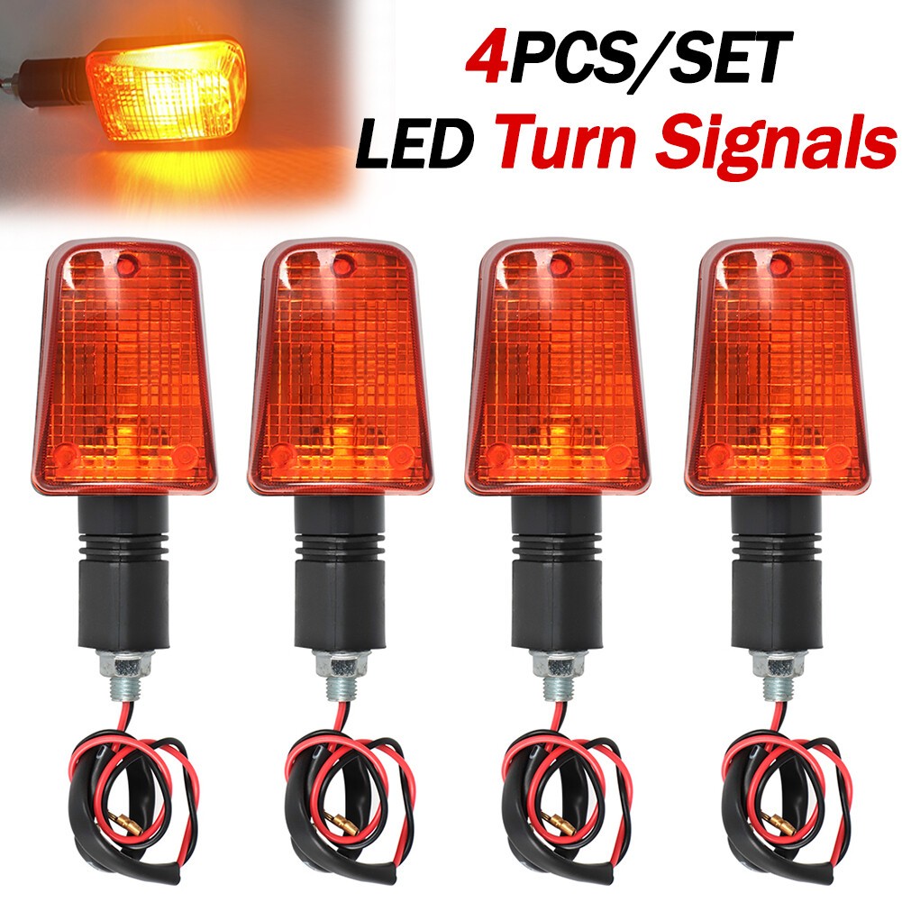 Turn Signals Indicator Light For Motorcycle DR 125 200 250 350 650 GSXR 750 11
