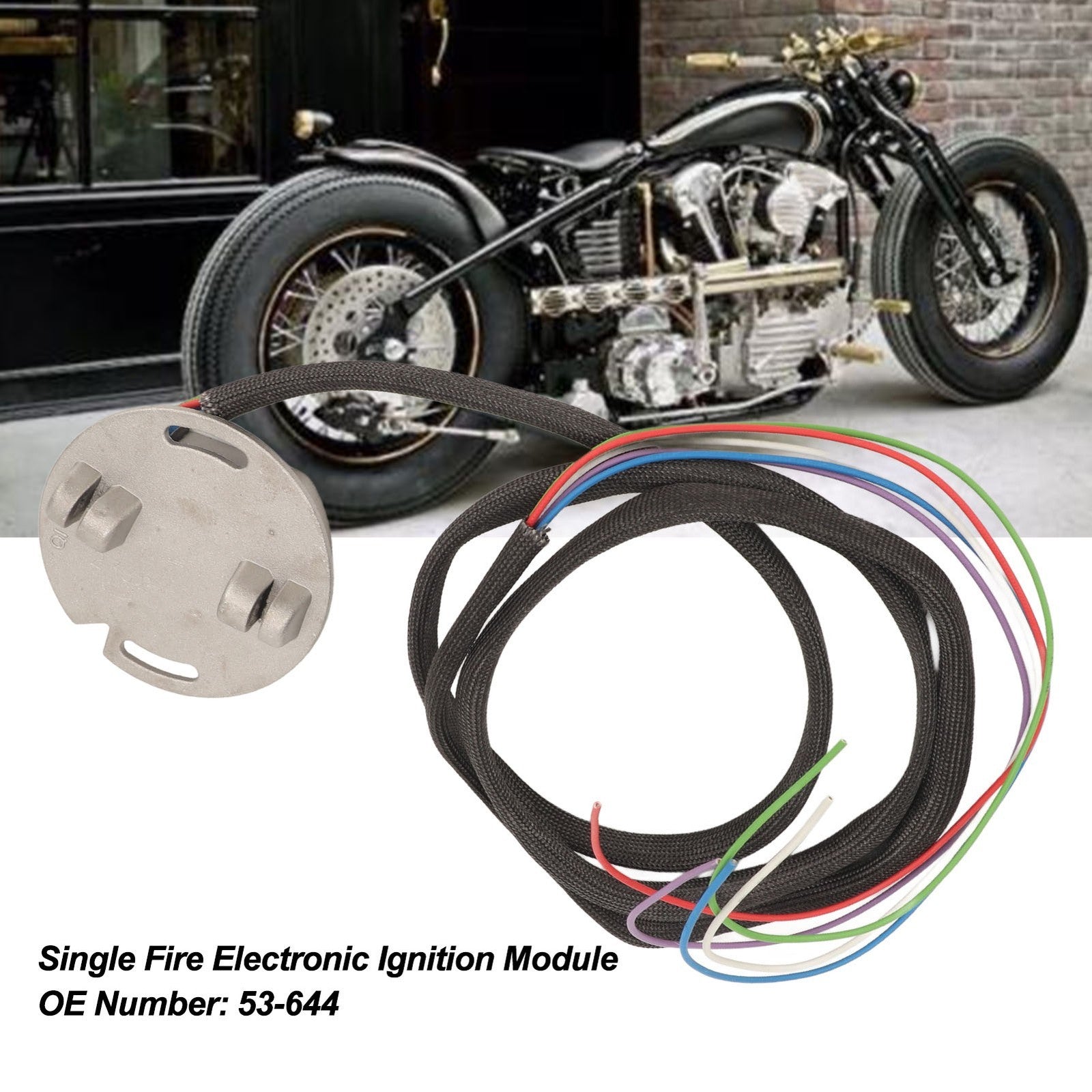 Single Fire Ignition Module 53-644 Programmable For EVO Shovelhead Convenient