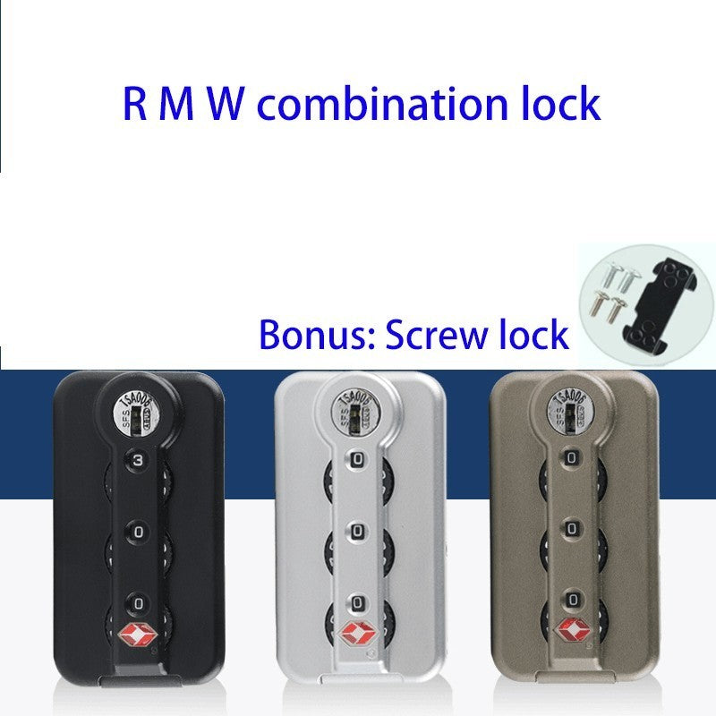 Password Lock 3-digit Combination Lock For Travel Luggage Suitcase TSA006