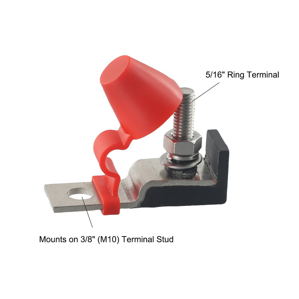 60 AMP MRBF Fuse Holder Battery Terminal High Quality-8MM-Includes-Amp-Fuse