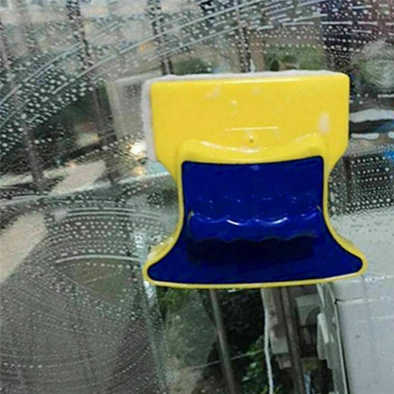 Magnetic Window Cleaner Tool Double Glazing Windows Glass Cleaning Wiper Tool