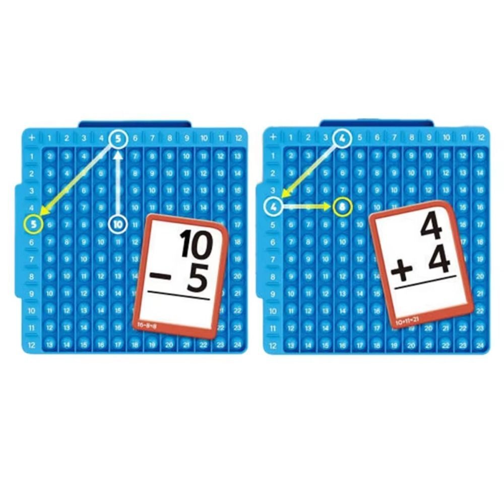Math Board Math Manipulatives Math Flash Cards Games Multiplication Flash Cards