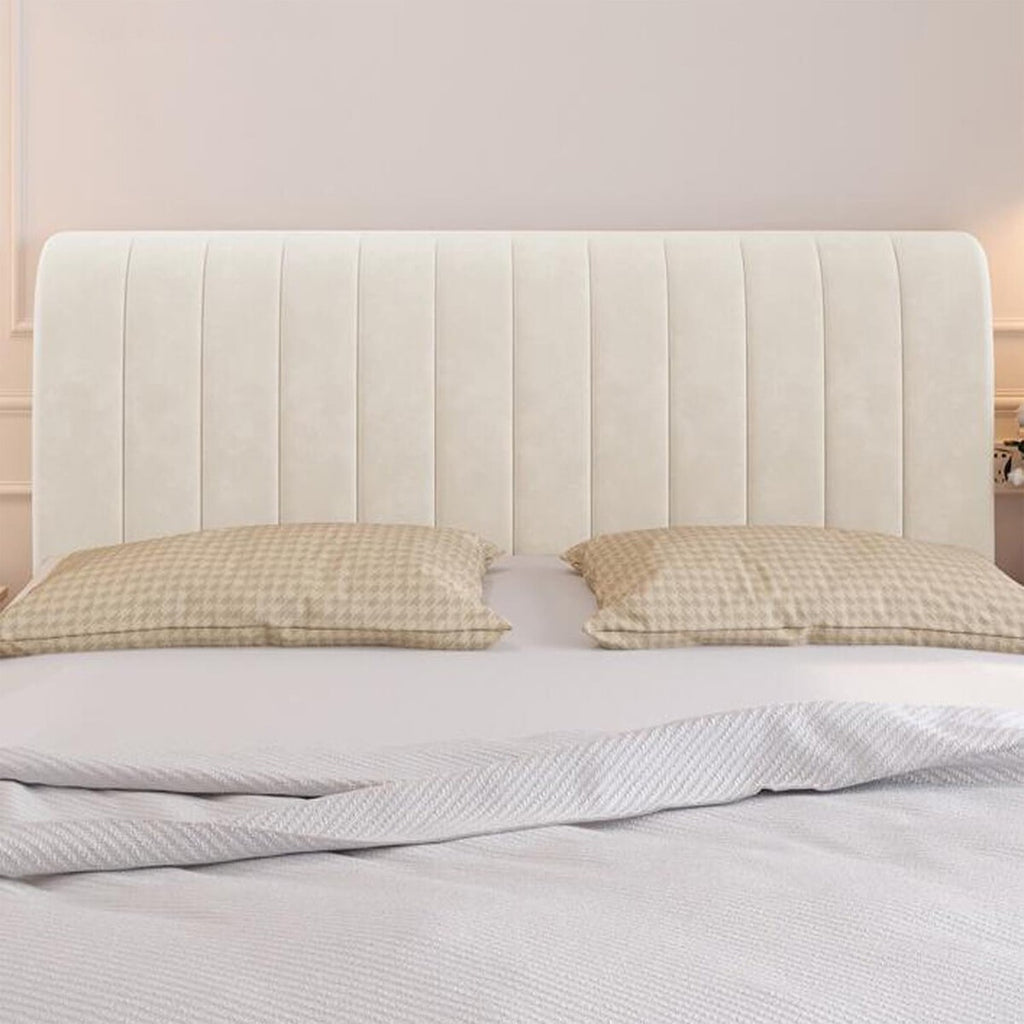 Thicken Padded Foam Headboard Cover Elastic Bed Head Backrest Protector UK
