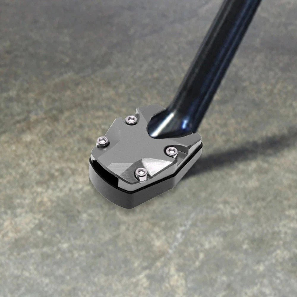 Kickstand Extender Foot Side Stand Extension Pad Support Plate Motorcycle Bikes