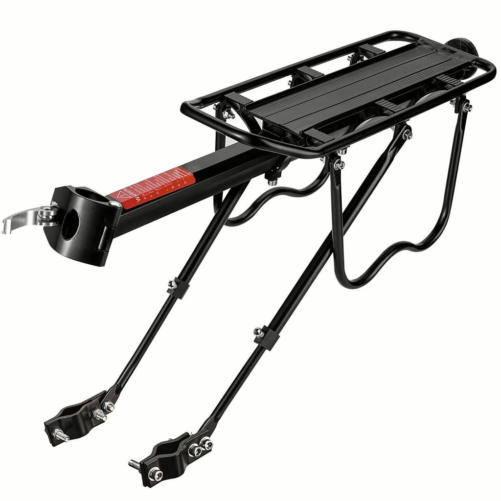 Rear Bicycle Pannier Rack Carrier Bag Luggage Cycle Mountain Bike Aluminum Alloy