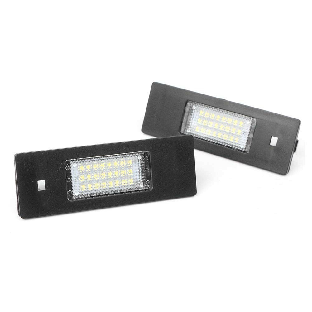 2x LED Licence Number Plate Light No Error For BMW 1 6 Z E81 E87 E63 E64 E85 E89