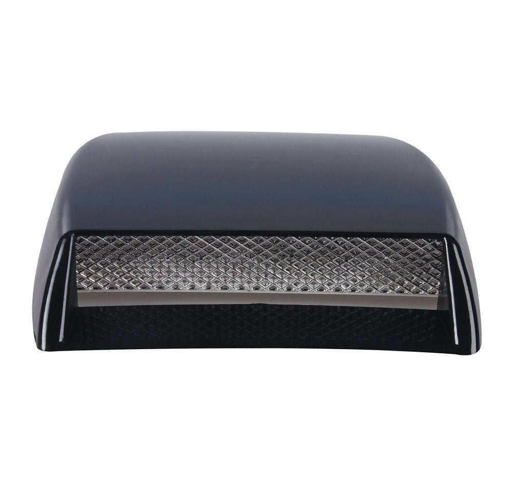 Universal Glossy Black Car Air Flow Intake Hood Scoop Vent Bonnet Vents Cover