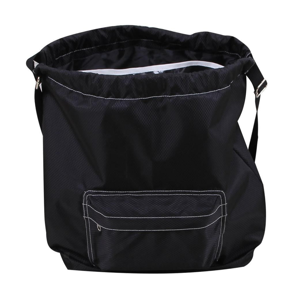 Women Men Swimming Beach Drawstring Backpack Dry Wet Separated Bag Pack