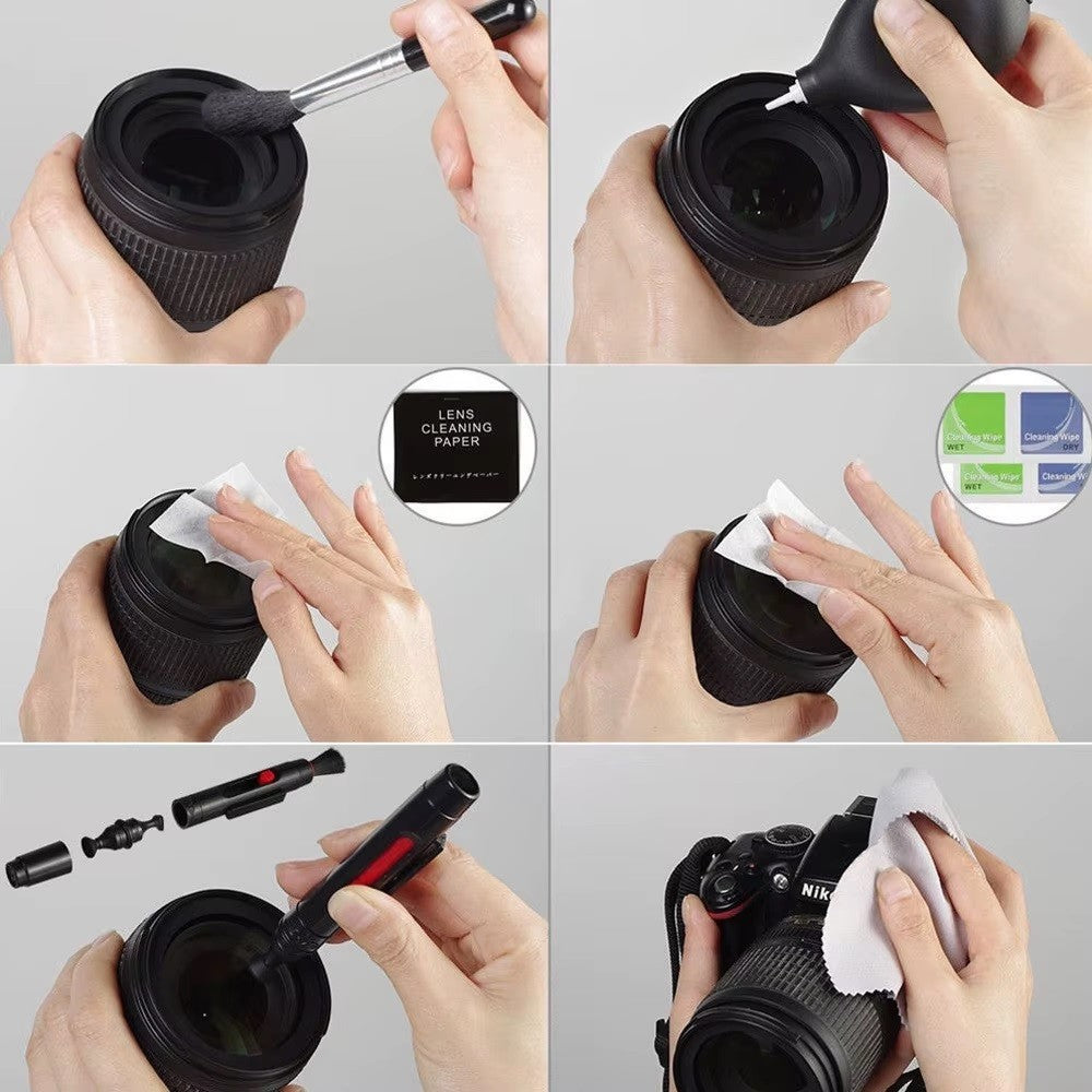 Lens Camera Cleaning Brush DSLR Kit Professional For Canon/Nikon/Sony Panasonic