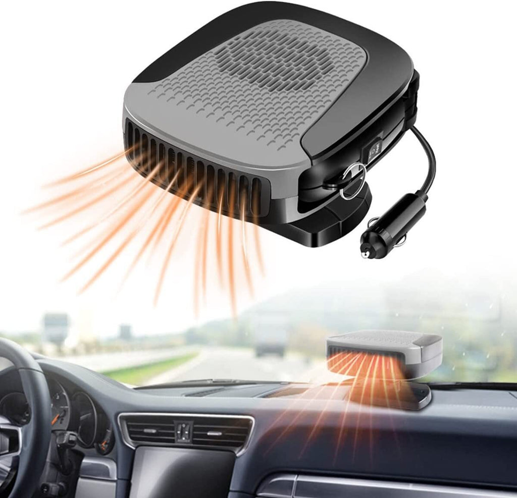 Portable DC 12V Electric Car Heater Heating Fan Defogger Defroster Demister
