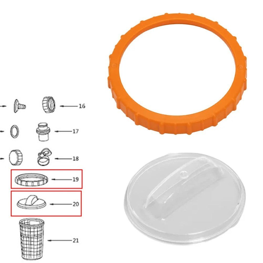 Orange Nut P07018 for Sand Pump Filter Lid P07019 Fits Models 58486 58497 58499