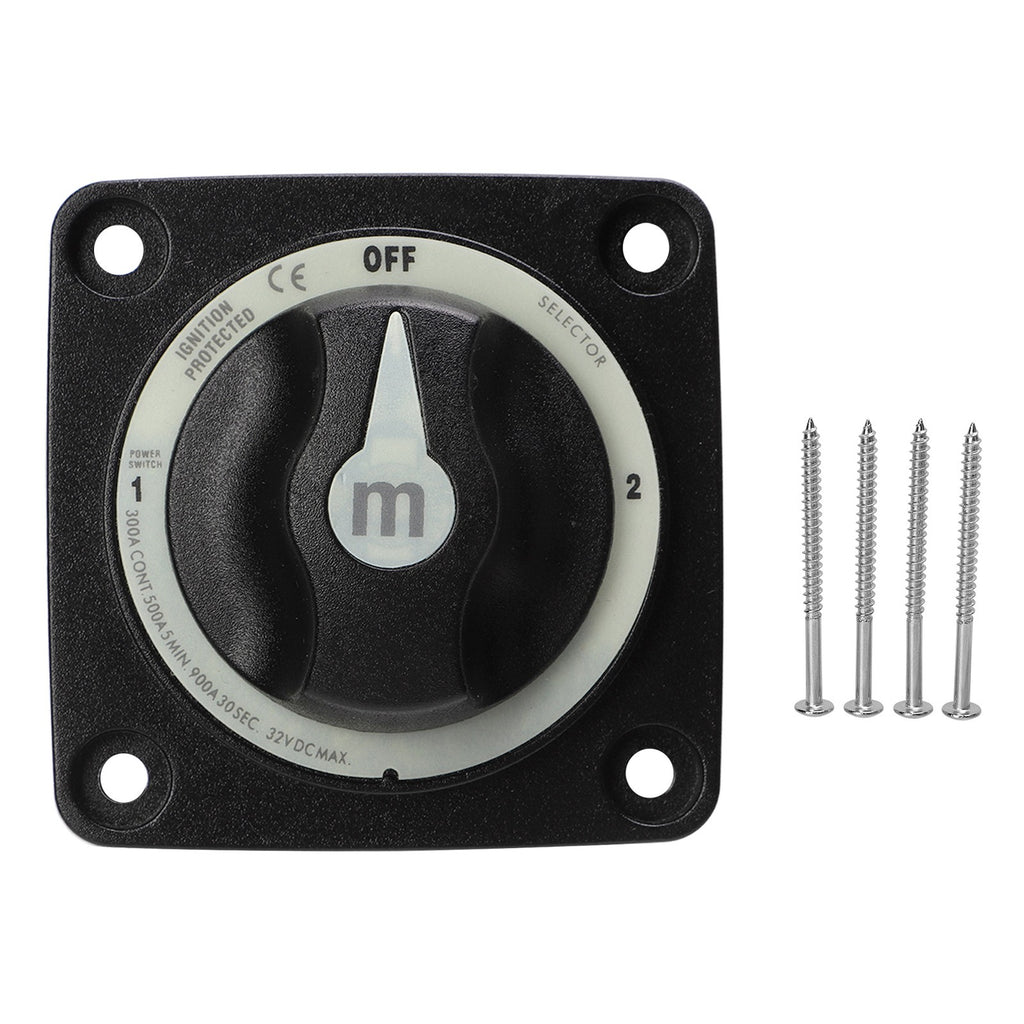 Car 300A Battery Selector Switch Heavy Duty 3 Position Marine Battery Cut Off