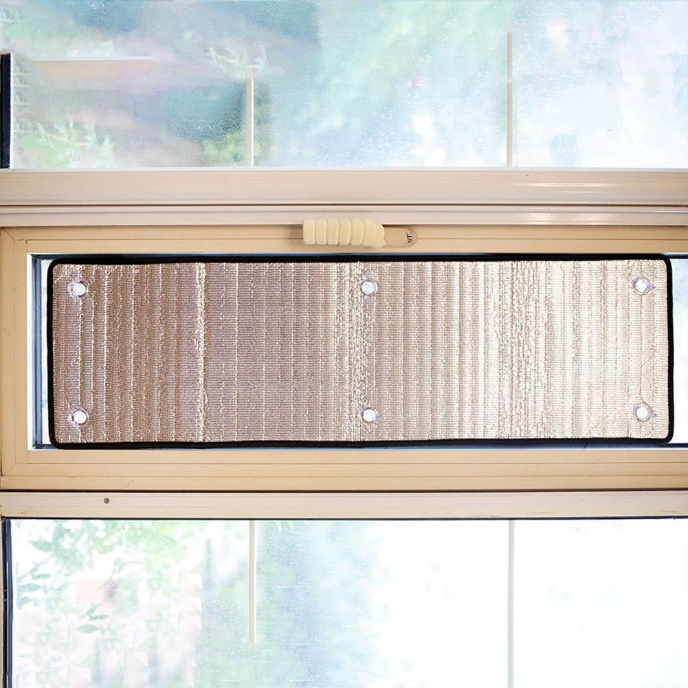 Heat Insulation Aluminum Foil Window Film with Suction Cup for Easy Installation