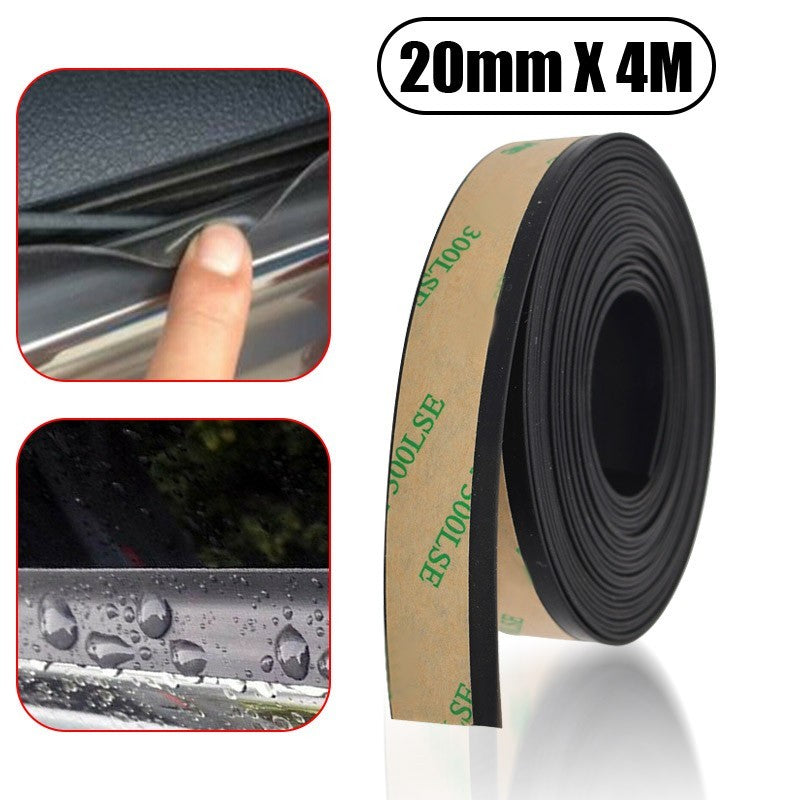 4M Rubber Car Seal Strip Edge Protector Guard Weather for Car Door Window