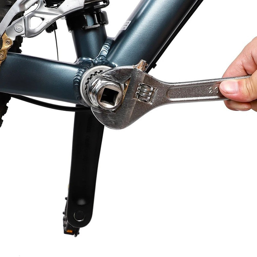 6PCS Bicycle Repair Kits Bike Cassette Crank Chain Whip Spanner Removal Tools