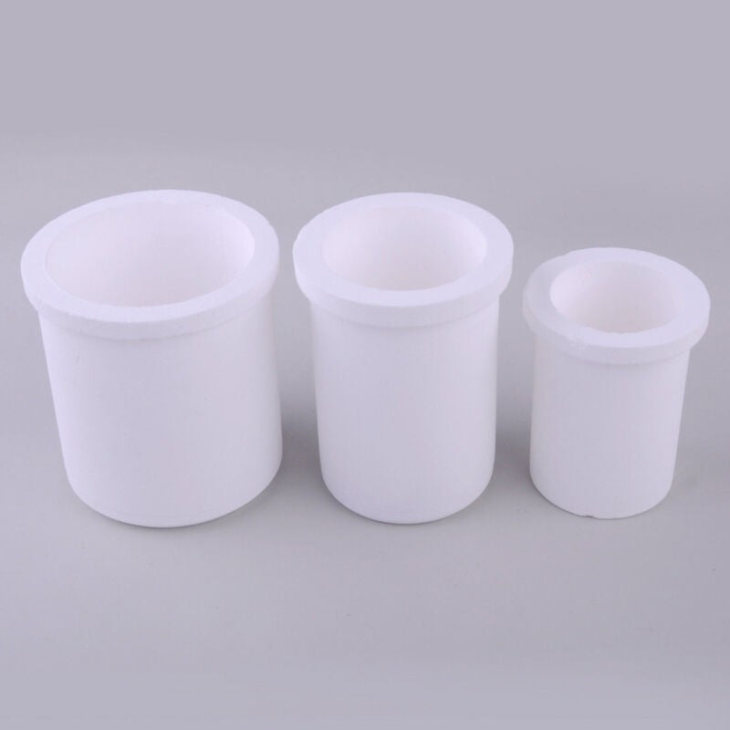 1/2/3KG Quartz Crucible Golds Silver Coppers Metal High-temperature Smelting Cup