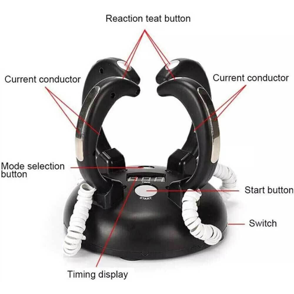Interesting Electric Shock Finger Game Machine Shocking Roulette Lie Detector UK