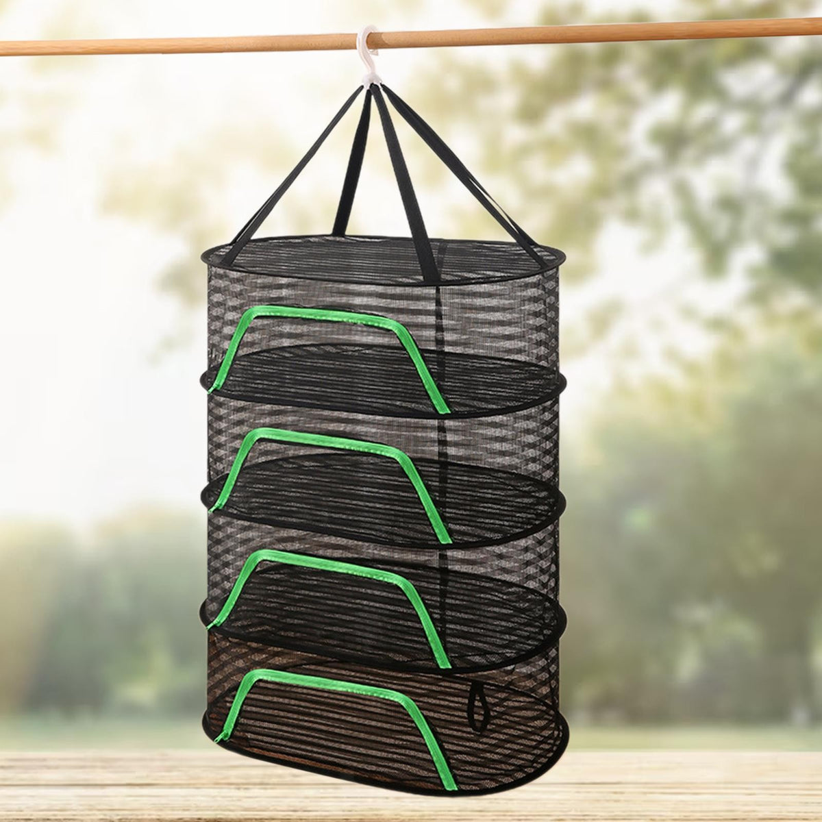 Garden Folding Drying Net Large Capacity Sturdy Multiuse for