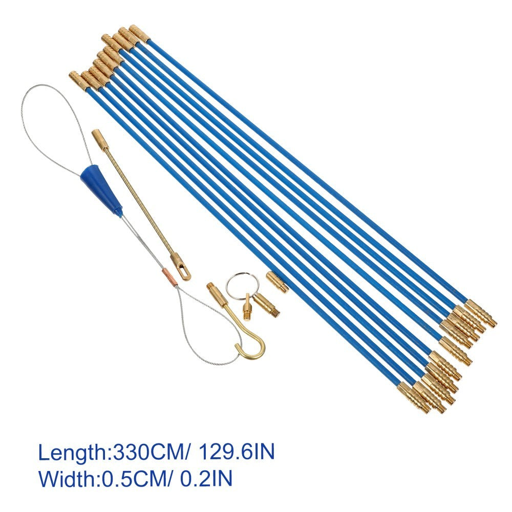 Wall Cable Set Fish Tape for Pulling Cables Electrical Wire Puller