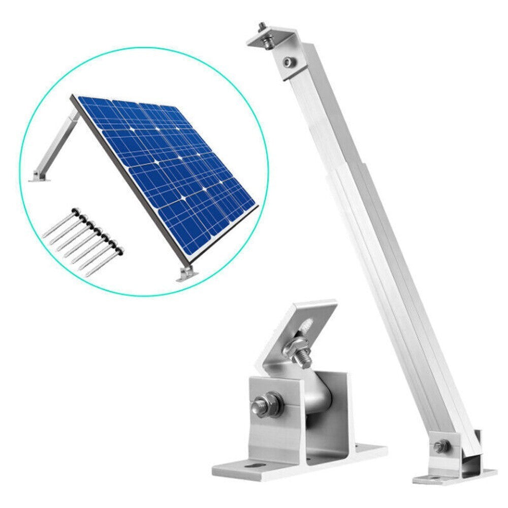 Solar Panel Mounting Bracket Adjustable Angle Tilt Mount Fixing Wall Roof