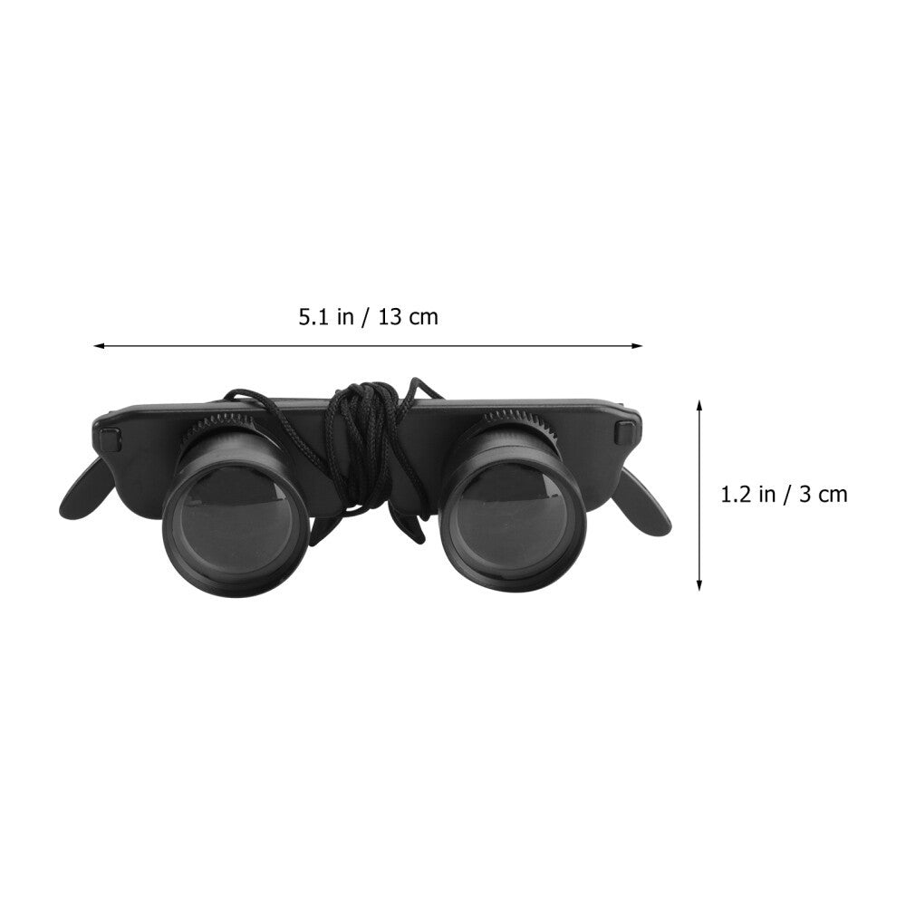 Binoculars Glasses for Watching Tv Wearable Opera Far Mirror Fishing Gear