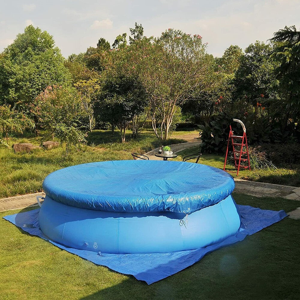 Round Swimming Pool Cover for Intex Bestway Family Garden Paddling Pools Cover