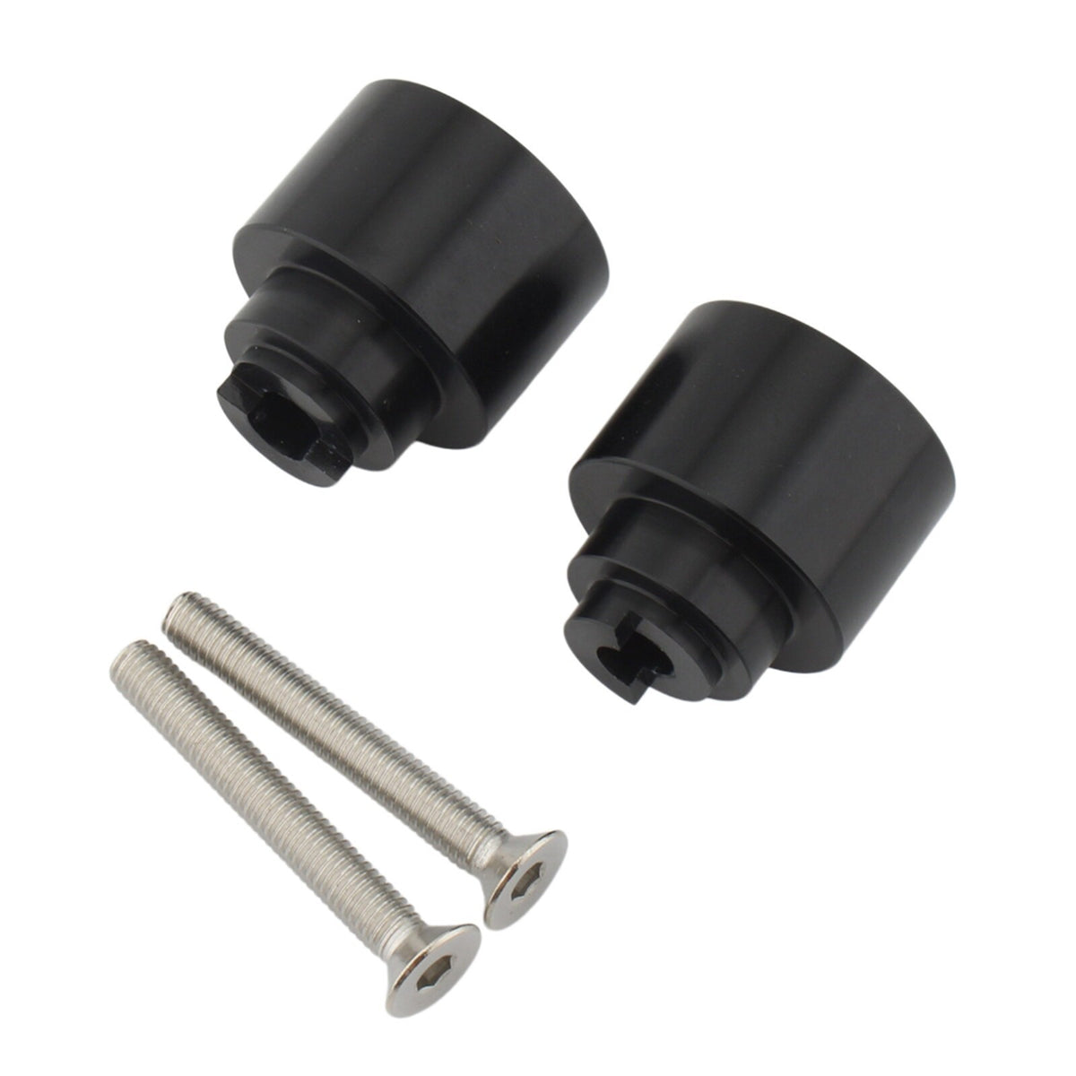 Black Bar Ends To Fit Honda Cbr600 900 1000 Vtr Bar End Weights Pair Motorcycle