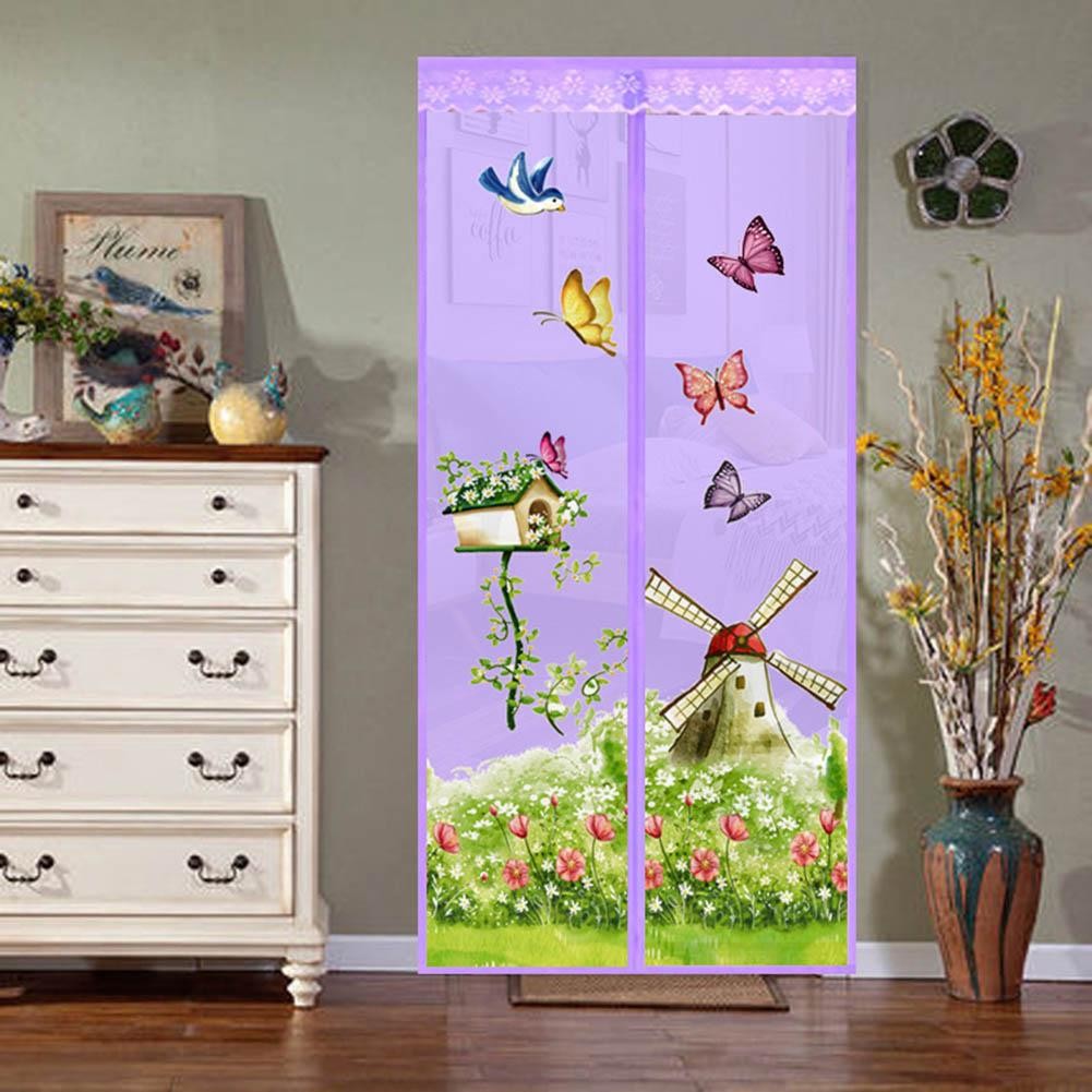 Magnetic Insect Door Mesh Net Screen Magic Guard Curtain Mosquito Fly Bug Insect