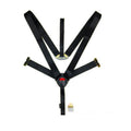 Universal 5 Point Baby Car Seat Belt Clips Black Replacement Buckle Strap Parts