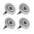 LED Solar Power Ground Lights Floor Decking Patio Outdoor Garden Lawn Path IP65