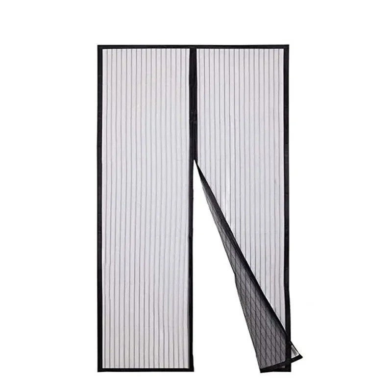 Magic Curtain Door Mesh Magnetic Fastening Mosquito Fly Bug Insect Net Screen UK