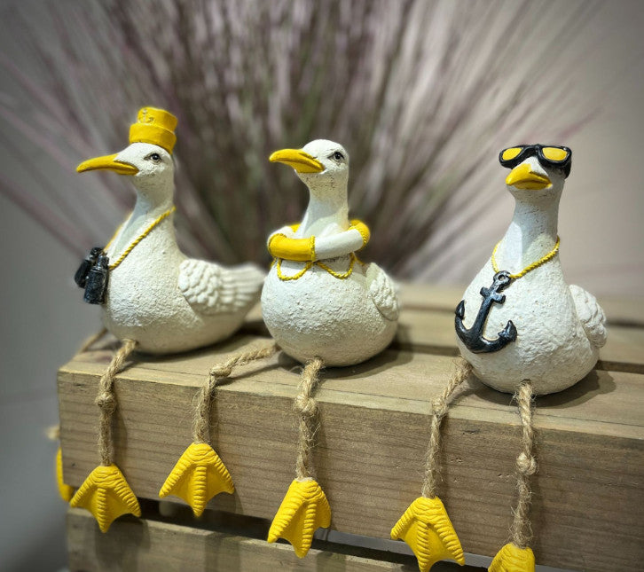 Seagull Fun Bathroom Ornament Home Decor 20*6*11.3CM