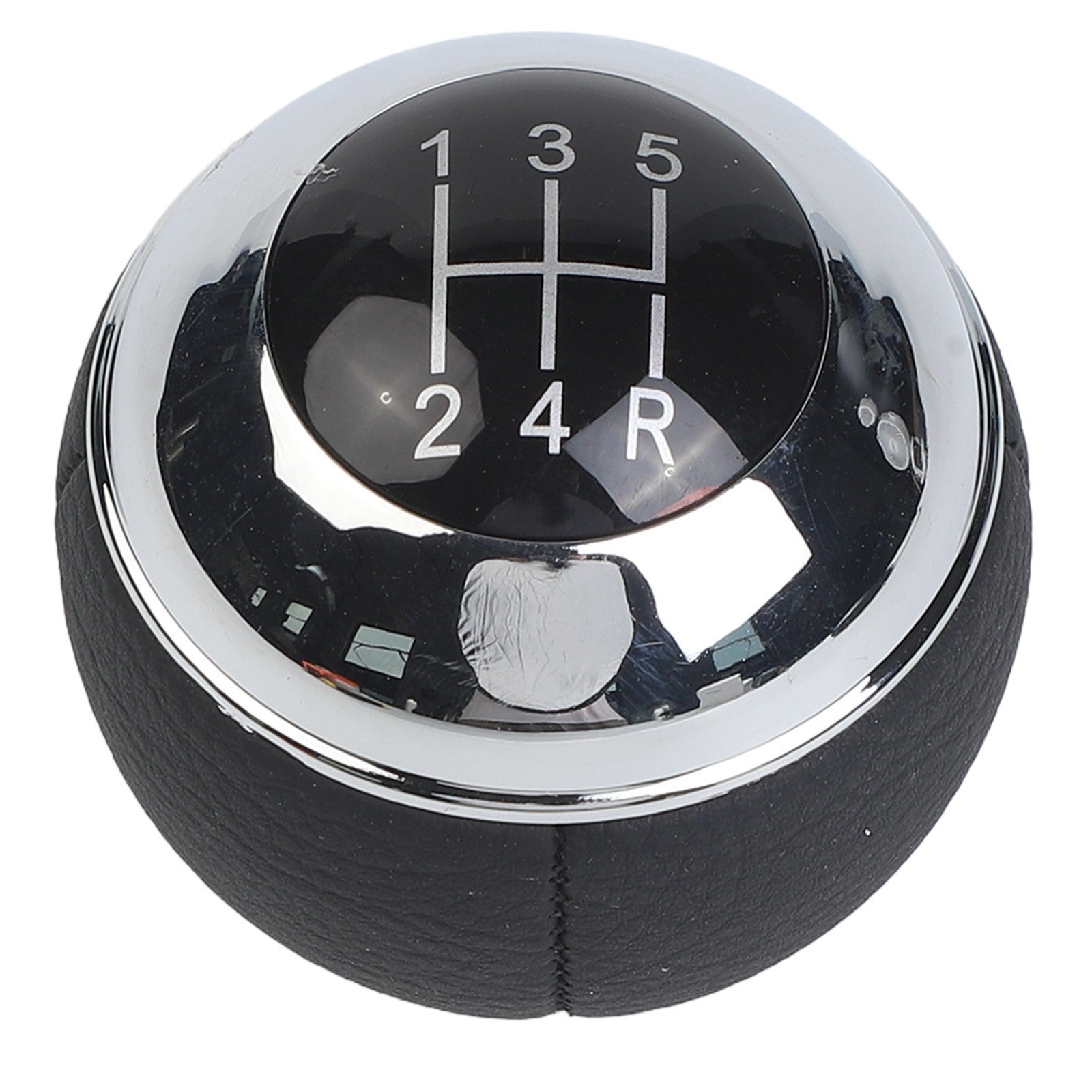 Gear Shift Knob Replacement for MINI For R50 R52 5 Speed ABS Black Silver