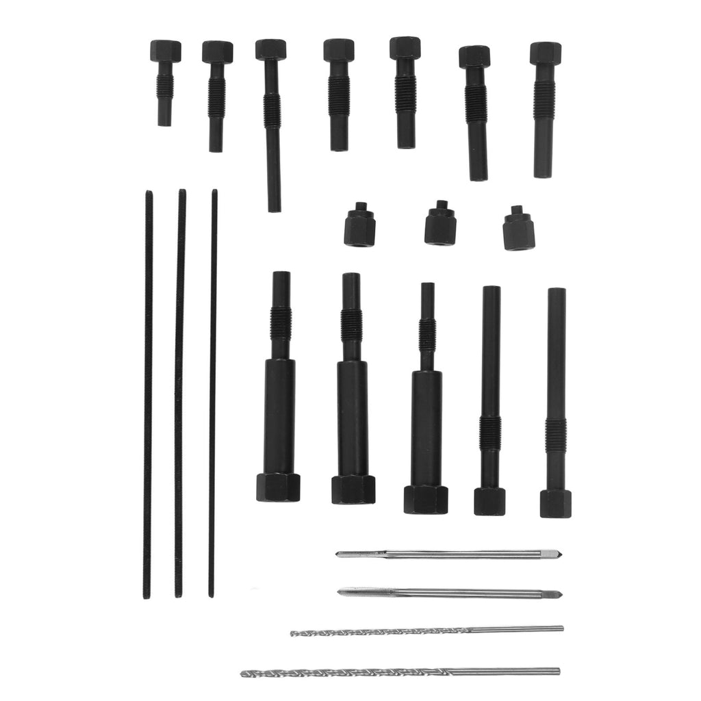 22Pcs Glow Plug Remover Extraction Removal Tool Set With Storage Box For M10 M8