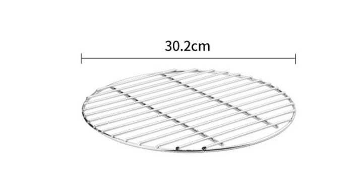 BBQ Replacement Round Cooking Grill Rack for Gas or Charcoal - 12，17 inches