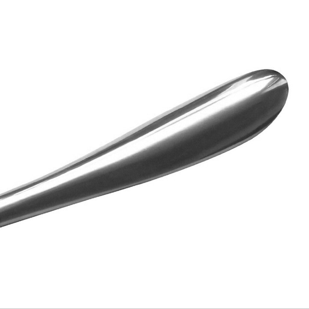 Long Metal Shoe Horn Solid for Shoes Boots All Size Feet  w/Loop Handle