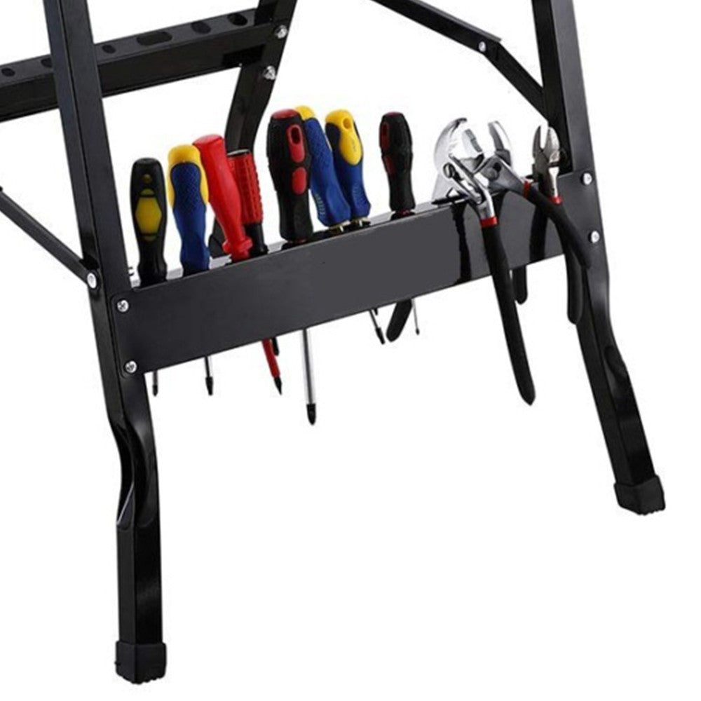 Foldable Workbench Bench Heavy Duty Portable Work Table for Garage Workshop DIY