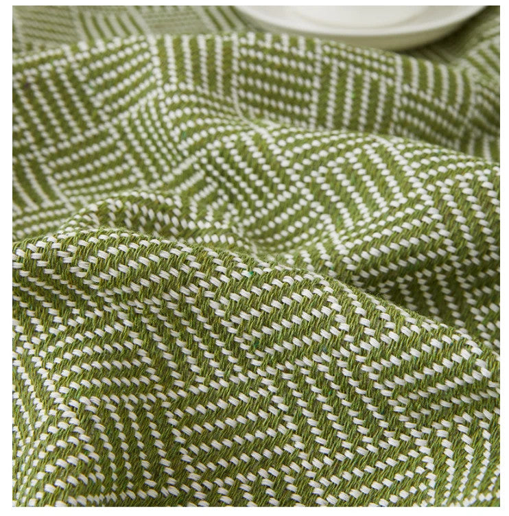 Fringed Cotton Throws Large Size Sofa Cover Bedspread Blankets For Settee Bed