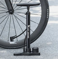 160psi Bike Bicycle Tyre Foot Air Pump Inflator Floor Standing Schrader Presta