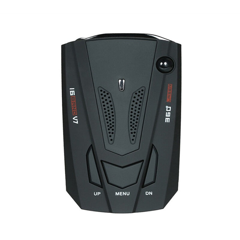 New Car Radar 16 Band V7 GPS Speed Police Safe Detector Voice Alert Laser 360°.