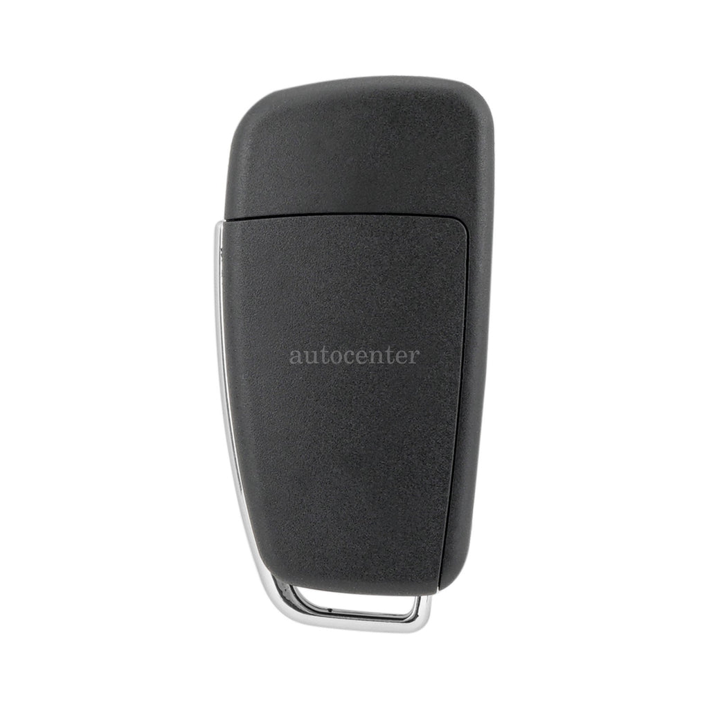 434MHz 3 Button Remote Flip Key Car Fob For AUDI A3 A4 TT ID48 Chip 8P0837220D