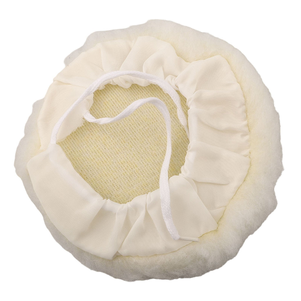Buffing Pads Lambs Wool Pad Polisher Pad Polishing Polishing Polisher 6Pcs