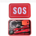 Outdoor equipment, wilderness survival tools, emergency kit, SOS rescue box set#