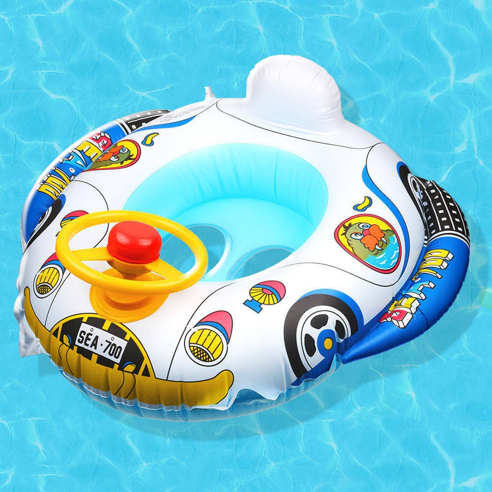 Float Swimming Ring for Kids Child Pool Toys Inflatable Pool Swimming Float Car