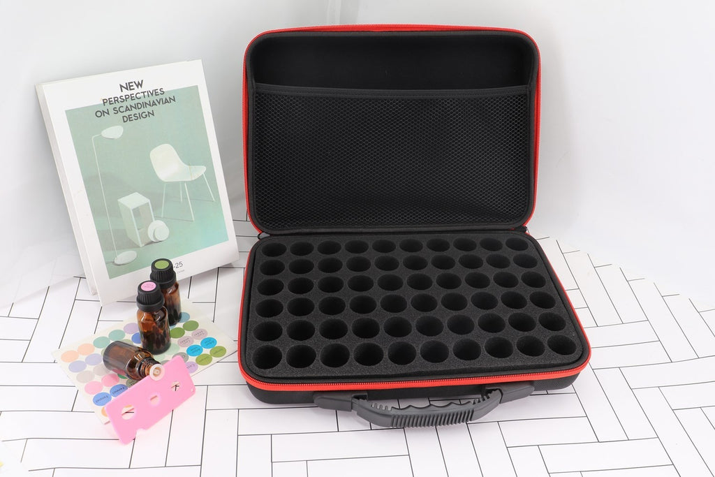 EVA Essential Oils Carrying Case Travel Holder for 60 Bottles 15ml Oil