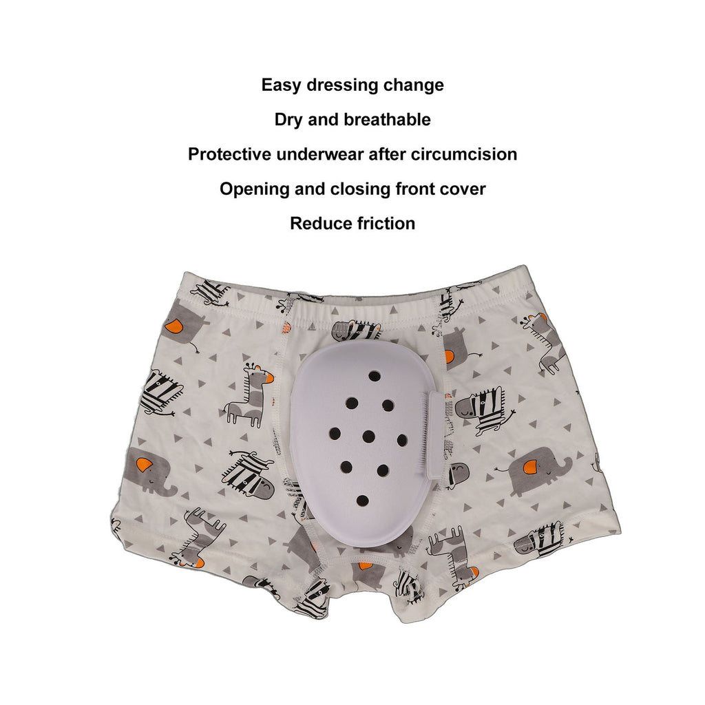 3X Child Circumcision Underwear For Surgical Postoperative Protective Underwear