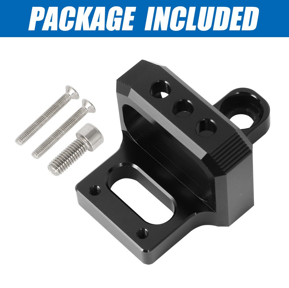 Fit MAC AEM Boost Controller Solenoid Valve Mount Billet Bracket Holder 3 Port