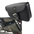 Left Side PU Leather Saddlebag Saddle Bag for Harley Sportster Iron 72 883 1200
